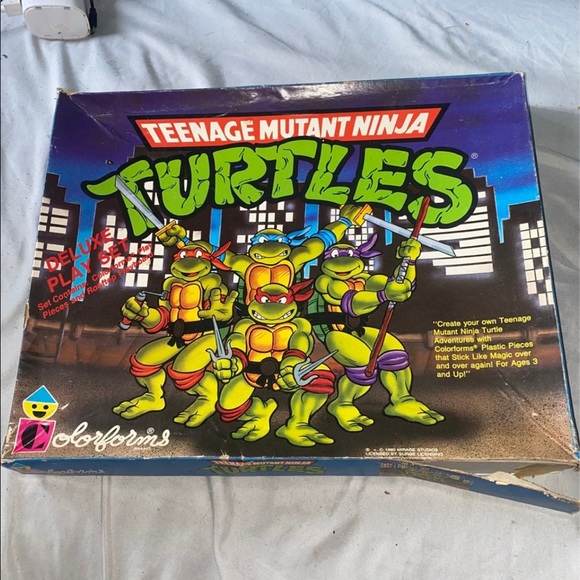 Nickelodeon | Games | Rare Vintage Teenage Mutant Ninja Turtles Play ...
